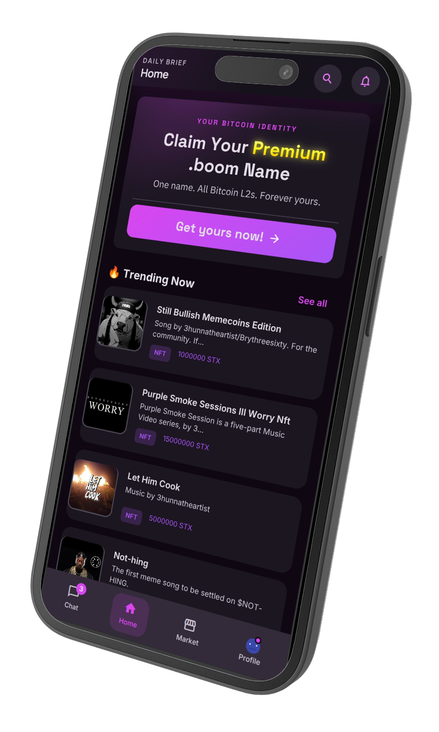 Boom App Screenshot